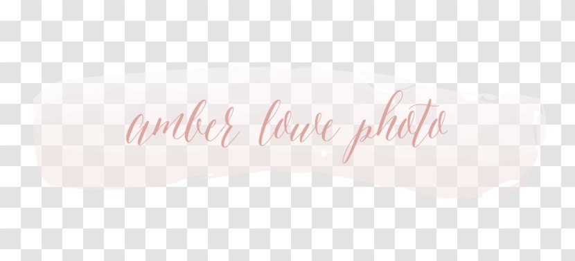 Brand Font - Pink - Watercolor Wedding Transparent PNG