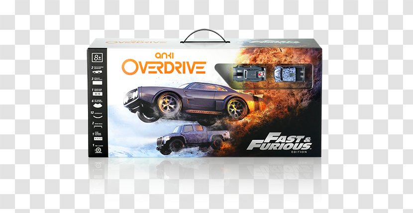Dominic Toretto Anki Overdrive Starter Kit The Fast And Furious Ultimate Racing - Video Games - Romance Title Box Transparent PNG