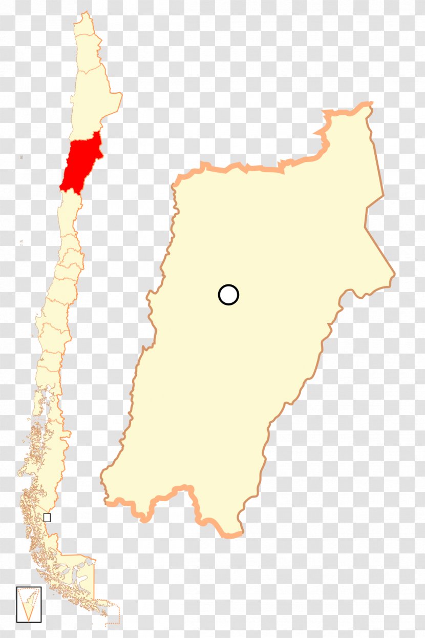 Coquimbo Region Copiapó Regions Of Chile Libertador General Bernardo O'Higgins Norte Chico, - Ecoregion - Map Transparent PNG
