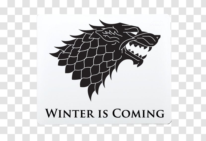 Daenerys Targaryen House Stark Mug Winter Is Coming Jon Snow Transparent PNG
