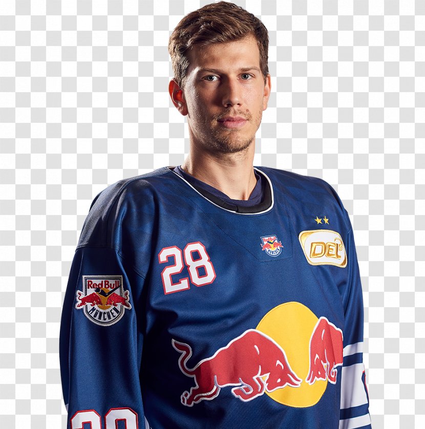 Frank Mauer EHC Red Bull München F.C. Crotone Deutsche Eishockey Liga Ice Hockey - Bull's Eye Level Transparent PNG