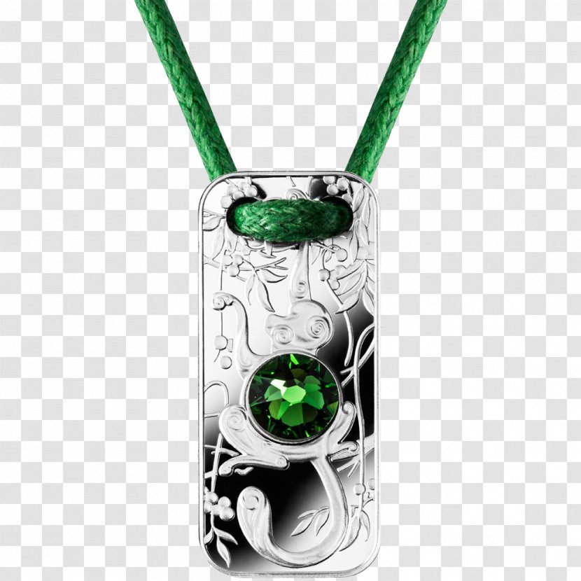Emerald Locket Body Jewellery Transparent PNG