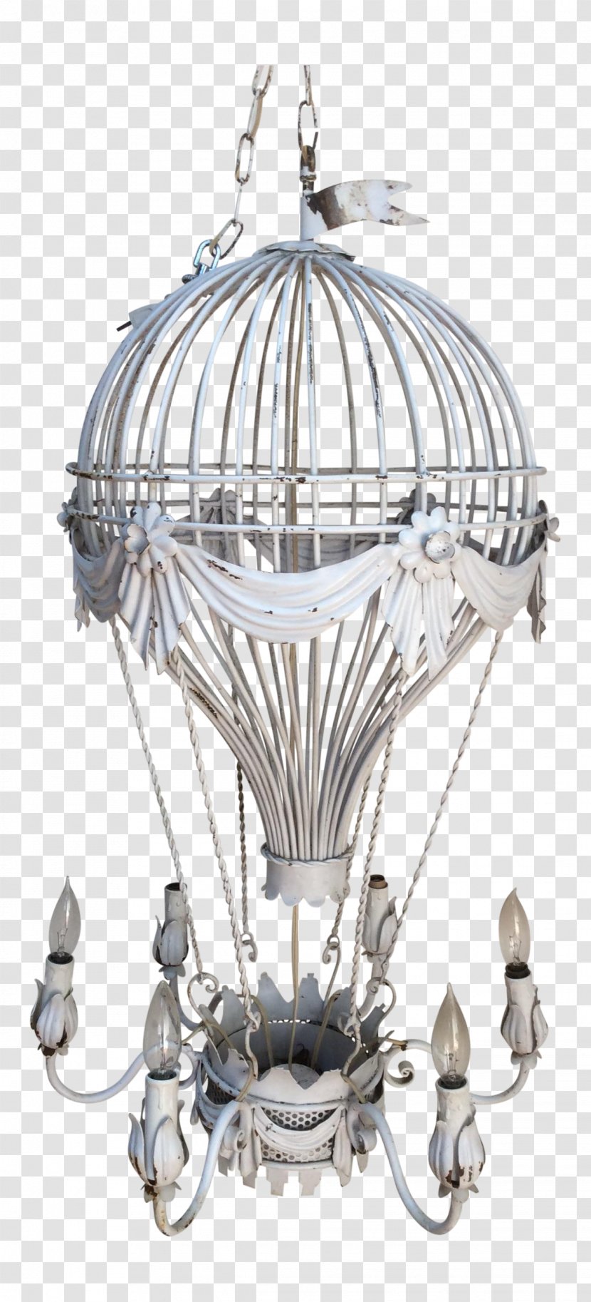 Chandelier Hot Air Balloon Electric Light Montgolfier Brothers Transparent PNG