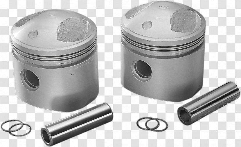 Harley-Davidson Shovelhead Engine Piston FL Evolution - Hardware - Motorcycle Transparent PNG