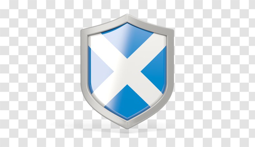 Flag Of Scotland Shield - Royal Coat Arms The United Kingdom Transparent PNG