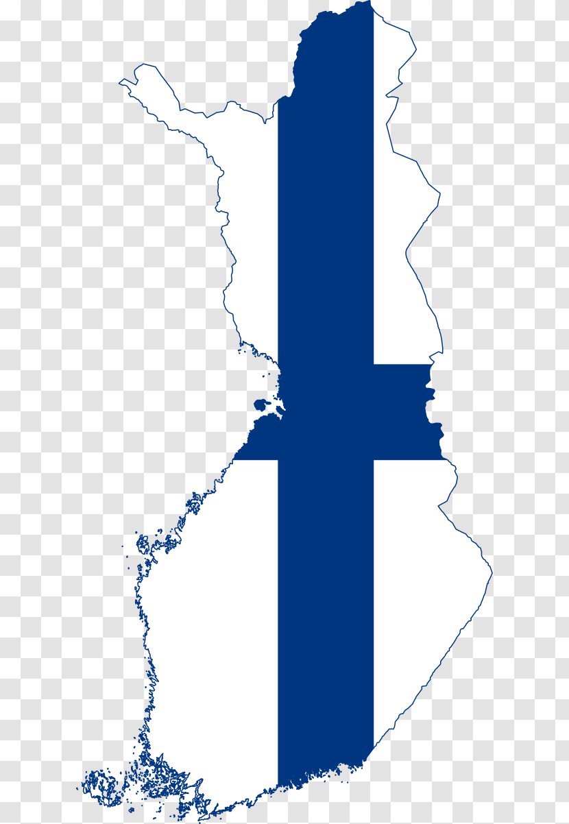 Flag Of Finland File Negara Map - Tree - FINLAND Transparent PNG