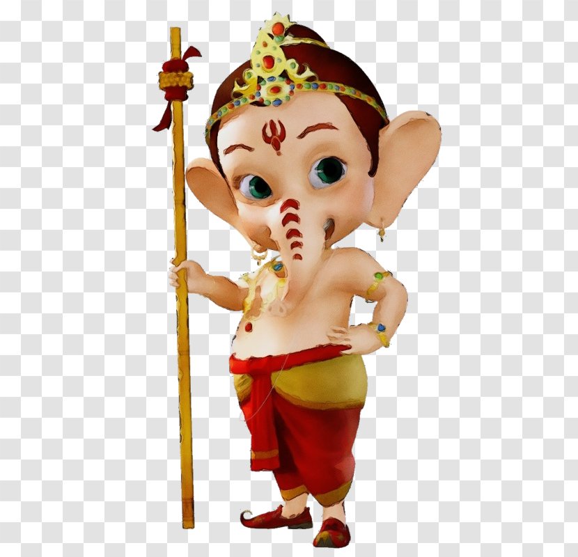 Ganesh Chaturthi India - Costume - Figurine Transparent PNG