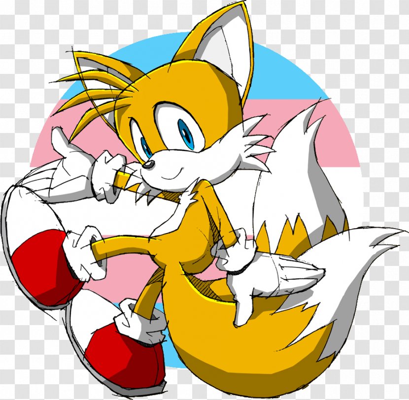 Sonic Chaos Tails & Sega All-Stars Racing Lost World Dash - Fox Transparent PNG