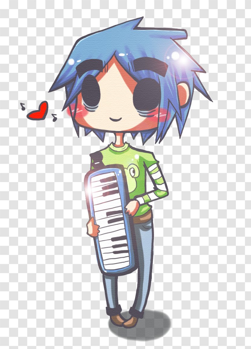 2-D Gorillaz Noodle Melodica Murdoc Niccals - Technology Transparent PNG