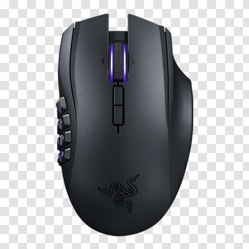 Computer Mouse Razer Naga Epic Chroma Inc. Video Game - Component - Tilted Towers Transparent PNG