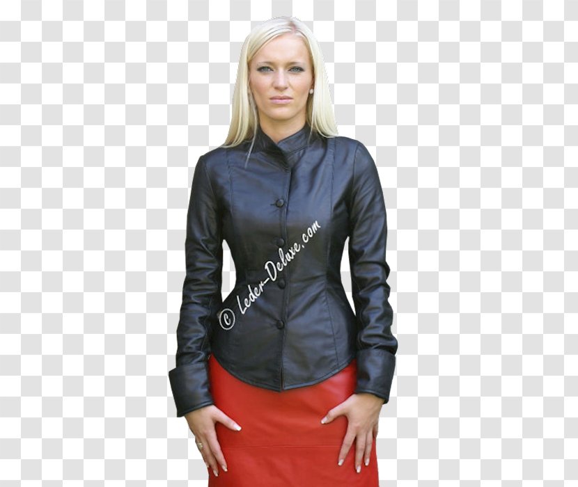 Leather Jacket T-shirt Artificial Transparent PNG
