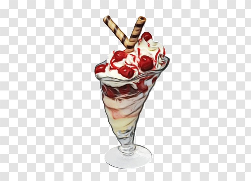Ice Cream Cone Background - Cuisine - Chocolate Vanilla Transparent PNG