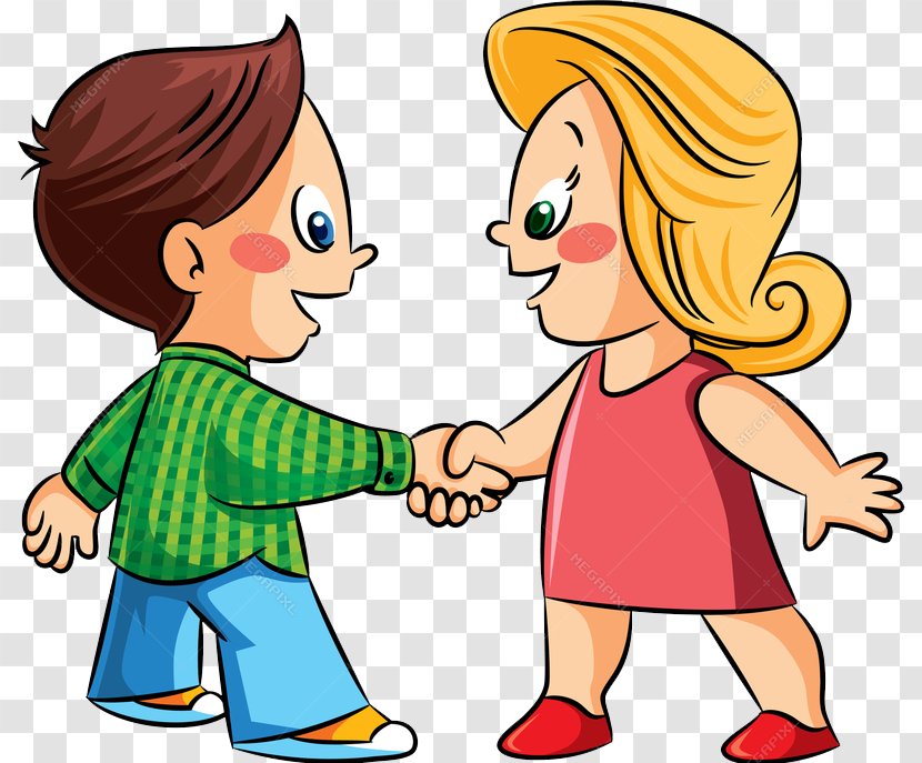 Clip Art Child Handshake Vector Graphics Illustration Transparent PNG