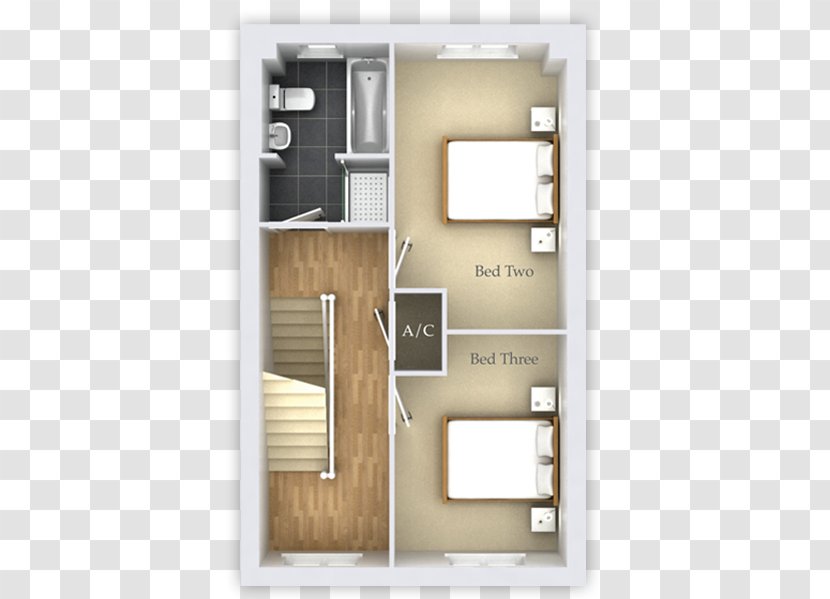 Bedroom Bathroom Floor Plan House Transparent PNG
