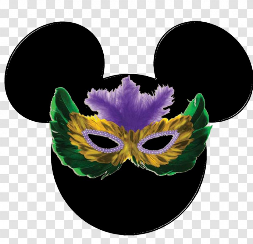 Mickey Mouse Minnie Mask The Walt Disney Company Mardi Gras - Halloween Transparent PNG
