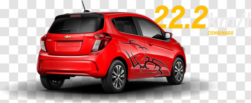 2018 Chevrolet Spark City Car 2017 - Automotive Design - Red Transparent PNG