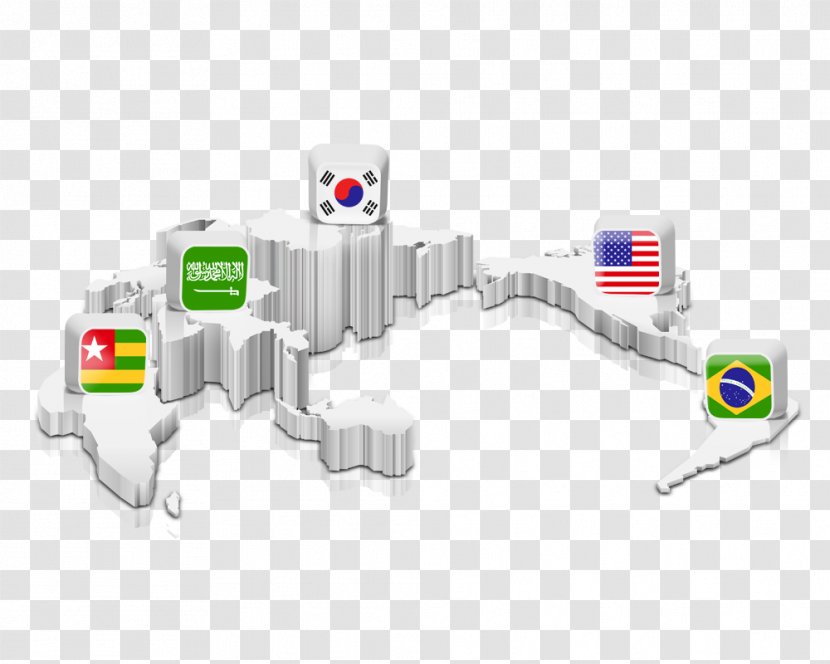 Translation Map Commerce - Diagram - World National Flag Transparent PNG