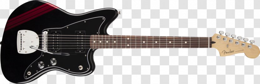 Fender Jazzmaster Jaguar Contemporary Stratocaster Japan Telecaster - Squier Deluxe Hot Rails - Guitar Transparent PNG