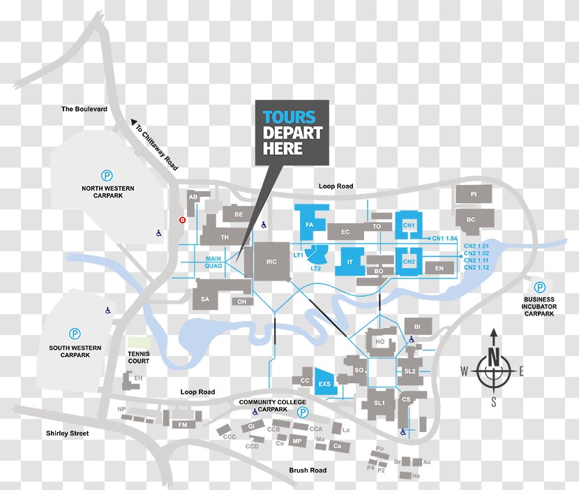 Ourimbah Campus University Of Newcastle Map Transparent PNG