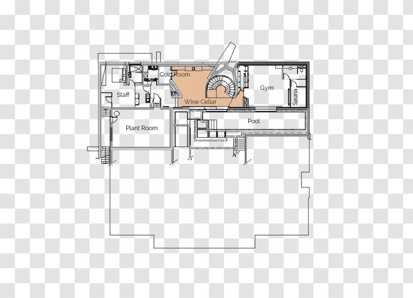 Floor Plan Engineering Furniture - Machine - Ground Transparent PNG