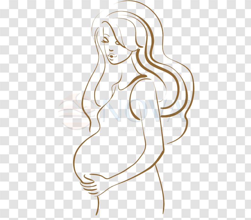 Vector Graphics Pregnancy Clip Art Drawing - Silhouette Transparent PNG