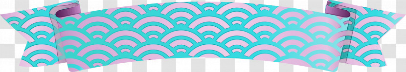 Aqua Turquoise Teal Pattern Line Transparent PNG