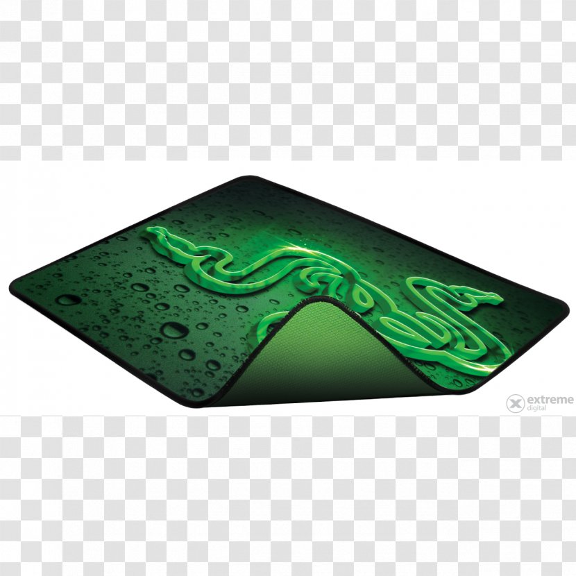 Computer Mouse Mats Razer Inc. Gaming Keypad Gamer - Green Transparent PNG