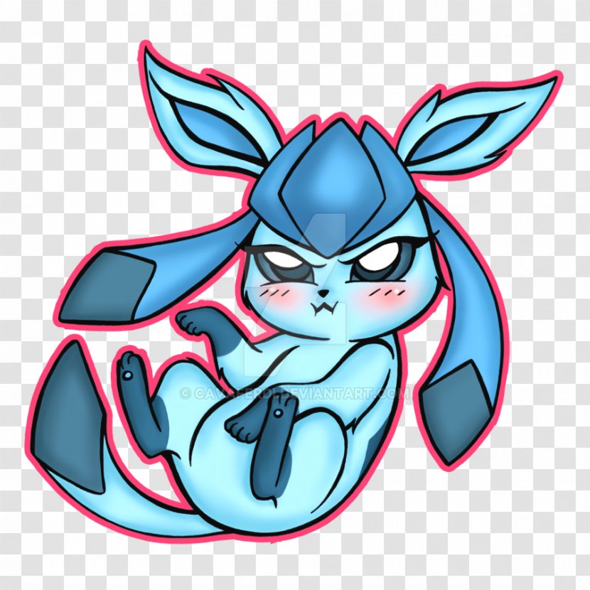 Glaceon Pikachu Pokémon Fan Art - Silhouette Transparent PNG