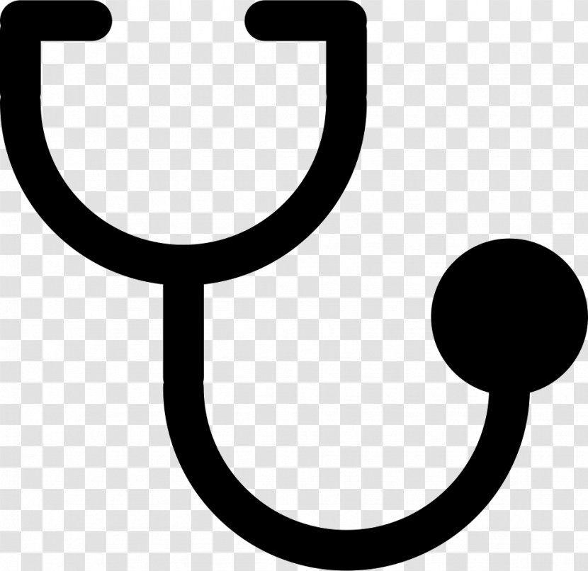 Stethoscope Medicine - Monochrome Photography - Icon Transparent PNG