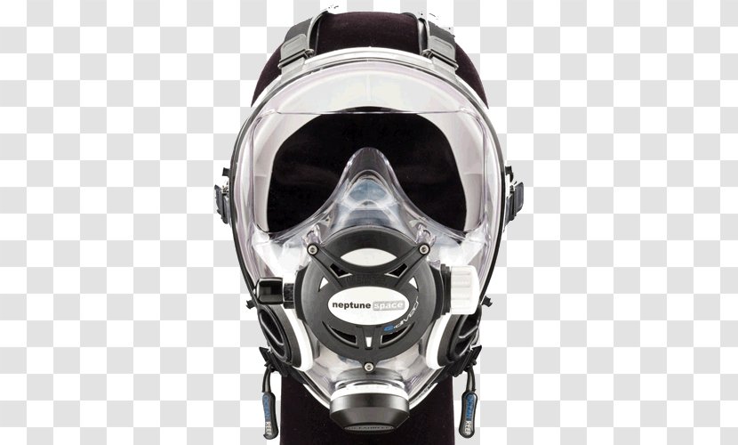 Full Face Diving Mask & Snorkeling Masks Scuba Underwater Regulators - Silicone Transparent PNG