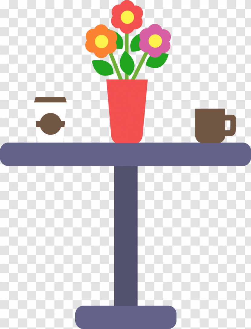 Coffee Table - Flower - UCC Transparent PNG