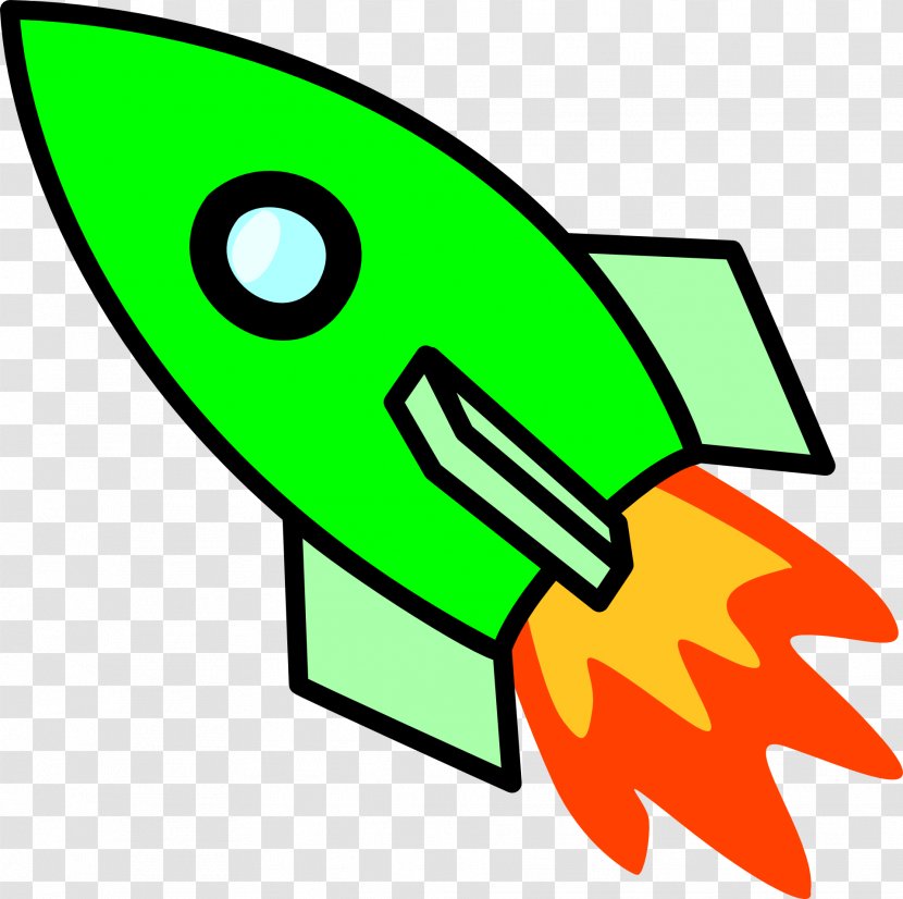 Rocket Clip Art - Green Transparent PNG