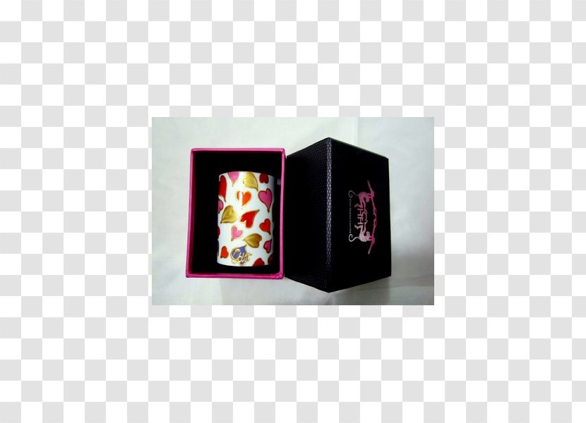 Magenta Rectangle - Box - Hand Painted Gift Transparent PNG