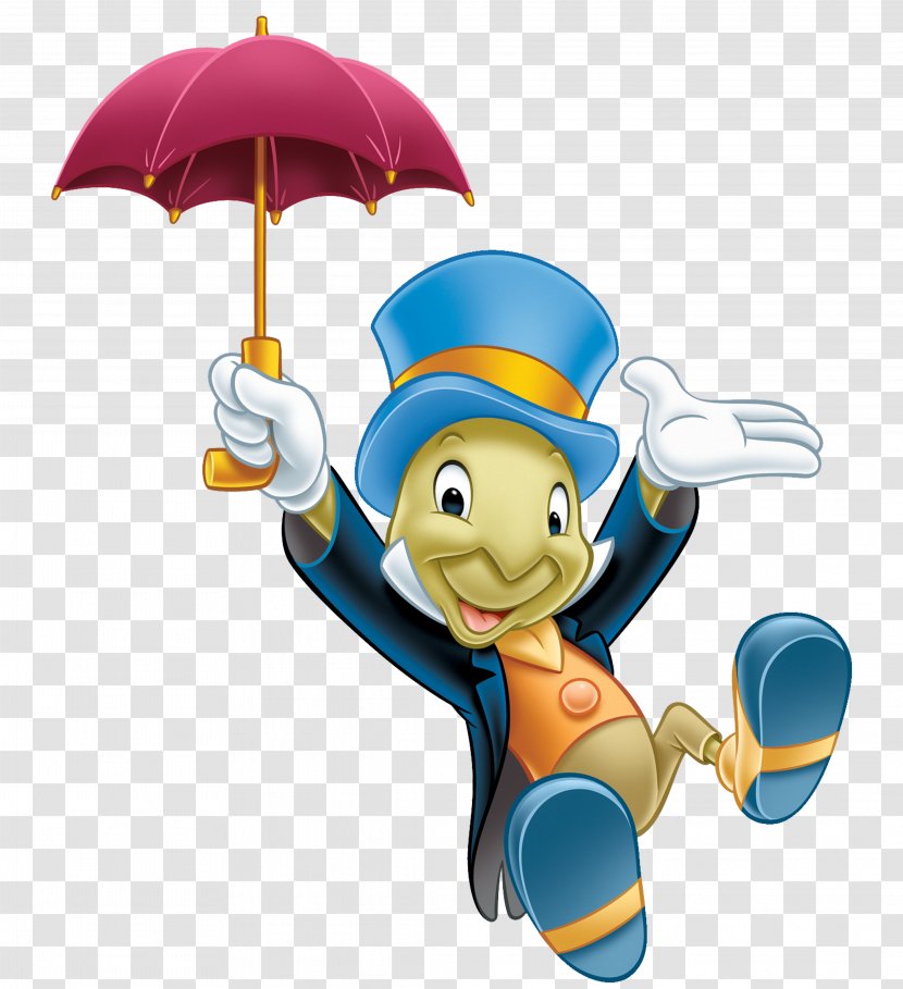 Jiminy Cricket The Talking Crickett Adventures Of Pinocchio Geppetto Fairy With Turquoise Hair - Fashion Accessory - Fun Transparent PNG