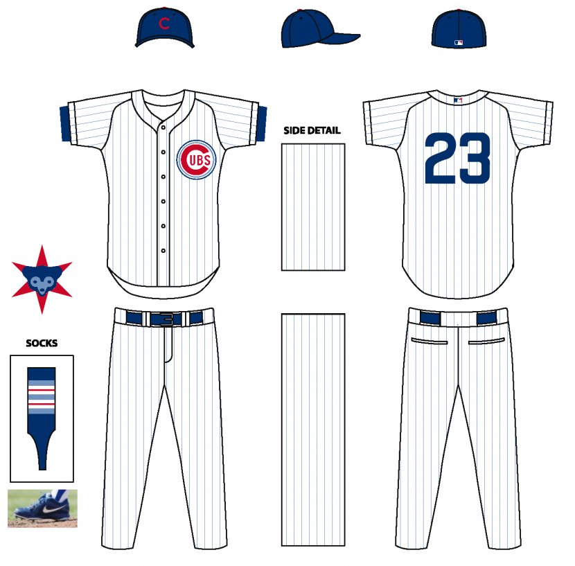 Chicago Cubs White Sox Jersey Clip Art - State Cliparts Transparent PNG