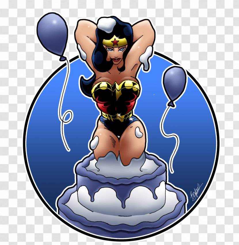 Cartoon Character Fiction - Wonder Woman Transparent PNG
