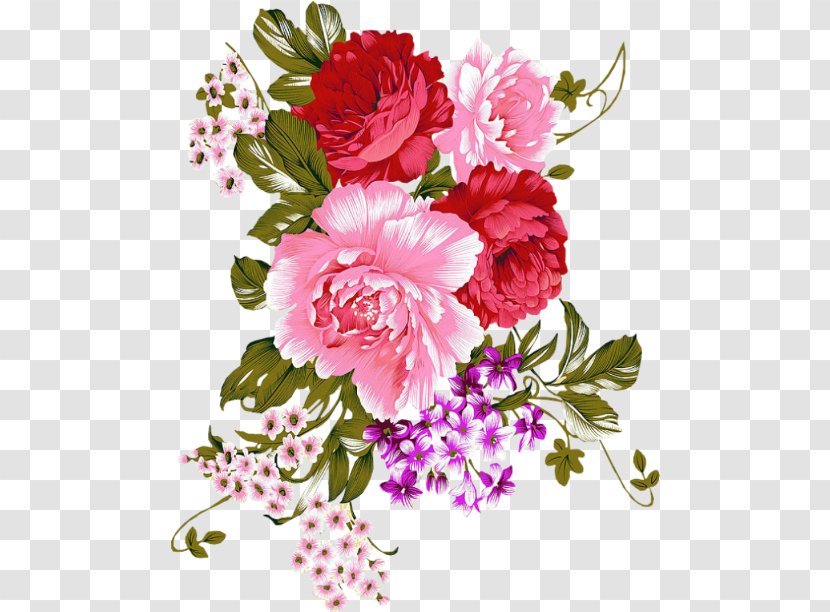 Bouquet Of Flowers Drawing - Flower Arranging - Dianthus Floristry Transparent PNG
