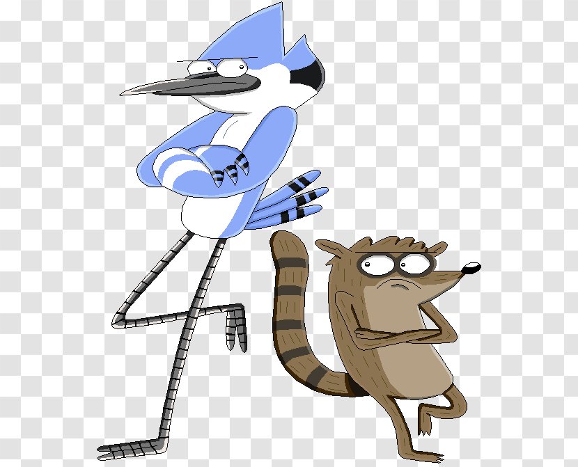 Mordecai Rigby Character Drawing Transparent PNG