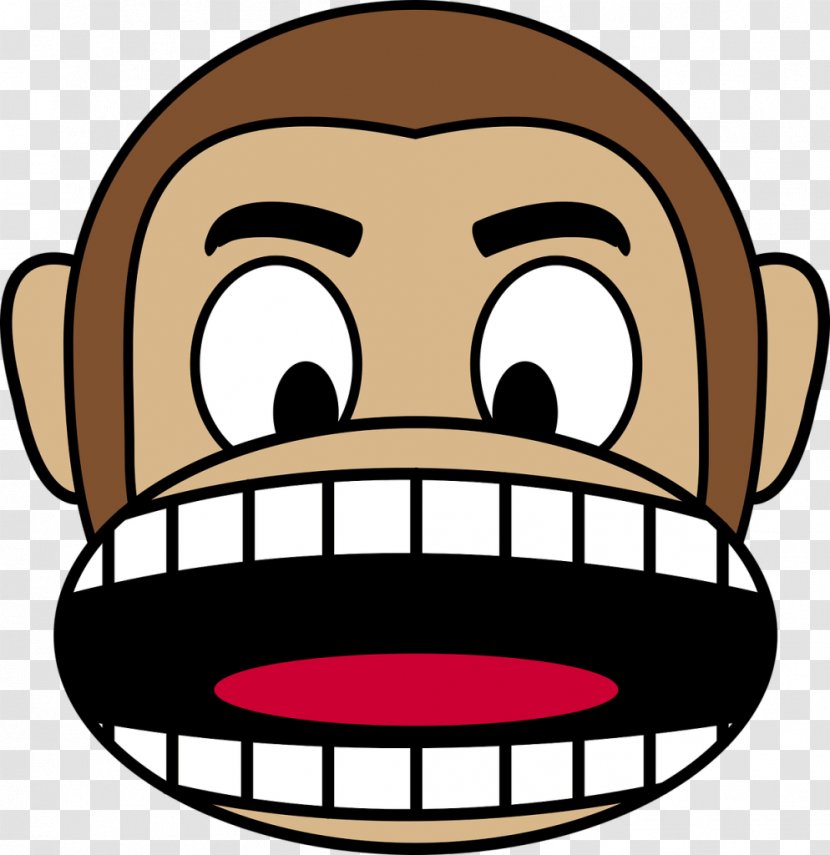 Crying Monkey Emoji Clip Art - Angry Transparent PNG
