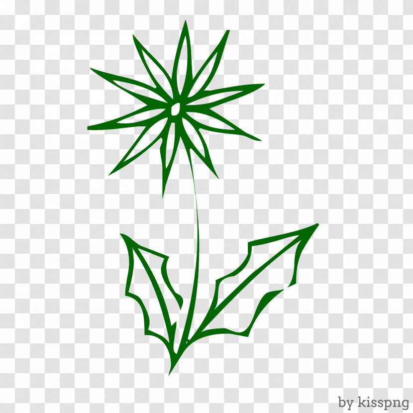 Plant, Cartoon. - Organism - Leaf Transparent PNG