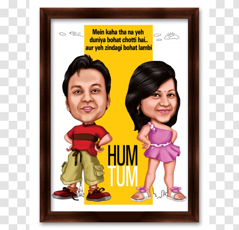Hum Tum Bunty Aur Babli Cartoon Caricature Film - Gift Transparent PNG