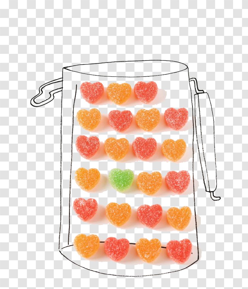 Gumdrop Drawing Stock Photography Candy Royalty-free - Painting - Hand-painted Jar Of Sugar Transparent PNG