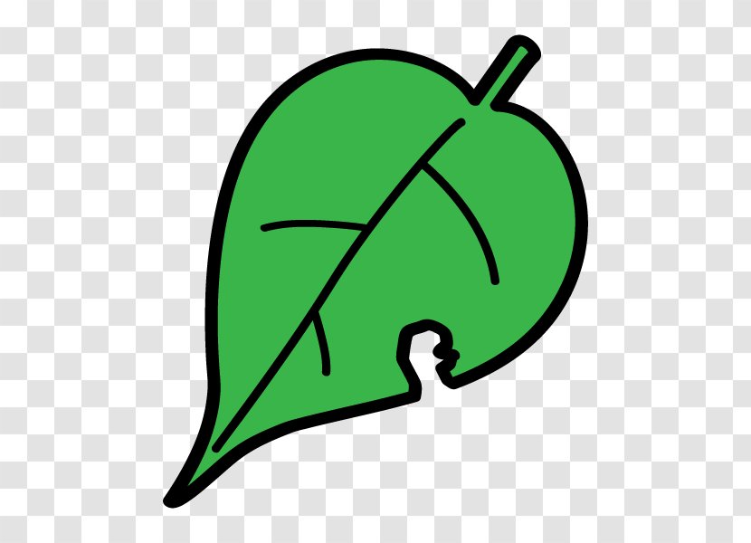 Clip Art Leaf Line - Green - Plant Transparent PNG