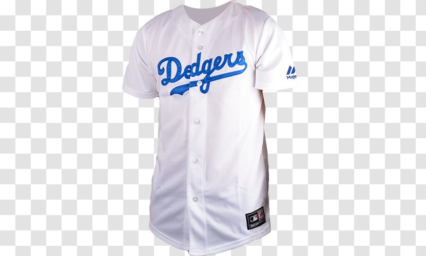 T-shirt Los Angeles Dodgers Baseball Uniform Jersey Majestic Athletic - Brand Transparent PNG