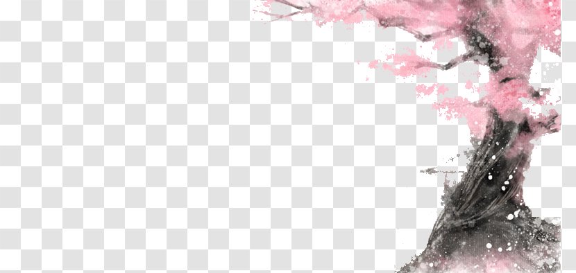 Cherry Blossom Petal - Branch - Blossoms Transparent PNG