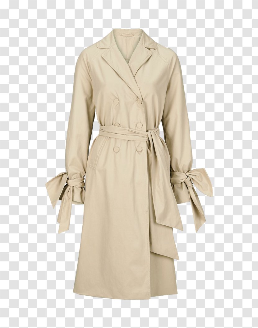 Trench Coat Double-breasted Belt Fur Clothing Transparent PNG