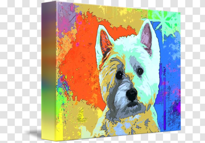 Dog Breed West Highland White Terrier Cairn Acrylic Paint - Like Mammal Transparent PNG