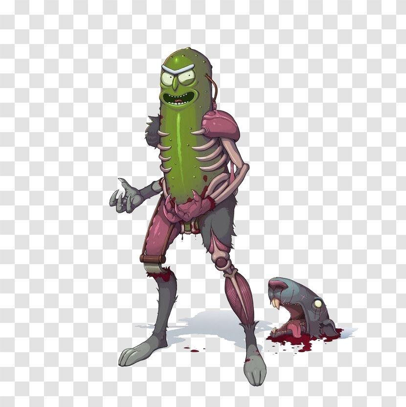 Dungeons & Dragons Pickle Rick Sanchez Morty Smith And - Figurine - Season 3Pickle Transparent PNG