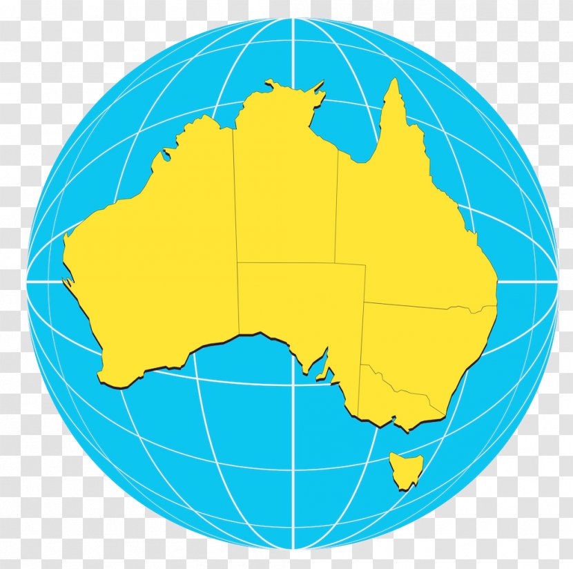 Australia Globe Map Stock Photography Illustration - Margaret Transparent PNG