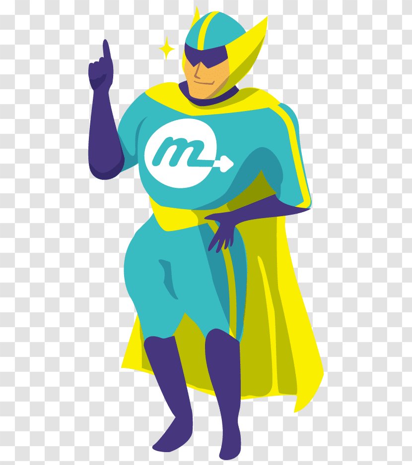 Superhero Headgear Cartoon Clip Art - Charactor Transparent PNG